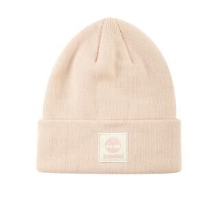 Brand New Timberland Adult Size One Size Pink Classic Logo Beanie Hat